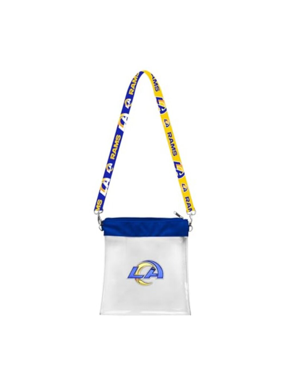 NFL Clear Satchelette 3D Logo Polyvinyl Chloride Purse